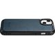 iCarer iCarer Leather Oil Wax etui pokryte naturalną skórą do iPhone 14 Plus (kompatybilne z MagSafe) niebieski (WMI14220719-BU)