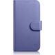 iCarer iCarer Wallet Case 2in1 etui iPhone 14 Plus skórzany pokrowiec z klapką Anti-RFID jasnofioletowy (WMI14220727-LP)