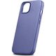 iCarer iCarer Case Leather pokrowiec etui z naturalnej skóry do iPhone 14 Plus jasnofioletowy (kompatybilne z MagSafe)