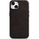 iCarer iCarer Oil Wax Premium Leather Case skórzane etui iPhone 14 magnetyczne z MagSafe brązowy (WMI14220701-BN)
