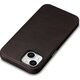 iCarer iCarer Oil Wax Premium Leather Case skórzane etui iPhone 14 magnetyczne z MagSafe brązowy (WMI14220701-BN)