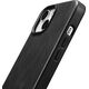 iCarer iCarer Oil Wax Premium Leather Case skórzane etui iPhone 14 Plus magnetyczne z MagSafe czarny (WMI14220703-BK)