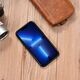 iCarer iCarer Leather Oil Wax etui pokryte naturalną skórą do iPhone 14 Pro (kompatybilne z MagSafe) niebieski (WMI14220718-BU)