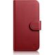iCarer iCarer Wallet Case 2in1 etui iPhone 14 Plus skórzany pokrowiec z klapką Anti-RFID czerwony (WMI14220727-RD)