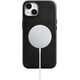 iCarer iCarer Oil Wax Premium Leather Case skórzane etui iPhone 14 magnetyczne z MagSafe czarny (WMI14220701-BK)