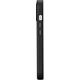 iCarer iCarer Case Leather pokrowiec etui z naturalnej skóry do iPhone 14 czarny (WMI14220705-BK) (kompatybilne z MagSafe)