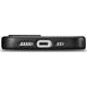 iCarer iCarer Case Leather pokrowiec etui z naturalnej skóry do iPhone 14 czarny (WMI14220705-BK) (kompatybilne z MagSafe)