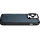 iCarer iCarer Leather Oil Wax etui pokryte naturalną skórą do iPhone 14 Pro Max (kompatybilne z MagSafe) niebieski (WMI14220720-BU)