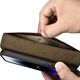 iCarer iCarer Oil Wax Wallet Case 2in1 etui iPhone 14 Pro skórzany pokrowiec z klapką Anti-RFID brązowy (WMI14220722-BN)