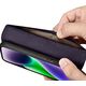 iCarer iCarer Wallet Case 2in1 etui iPhone 14 skórzany pokrowiec z klapką Anti-RFID ciemnofioletowy (WMI14220725-DP)