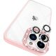 Kingxbar Etui Kingxbar Sparkle Apple iPhone 13 Pro Max różowy