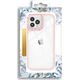 Kingxbar Etui Kingxbar Sparkle Apple iPhone 13 Pro Max różowy