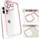 Kingxbar Etui Kingxbar Sparkle Apple iPhone 13 Pro Max różowy