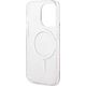 Guess Zestaw Guess GUBPP14LHJEACSP Case+ Charger iPhone 14 Pro 6,1" różowy/pink hard case Jungle MagSafe NoSize