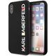 Karl Lagerfeld Etui Karl Lagerfeld KLHCPXBHWHBK Apple iPhone XS/X hardcase czarny/black Glossy Bauhaus