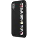 Karl Lagerfeld Etui Karl Lagerfeld KLHCPXBHWHBK Apple iPhone XS/X hardcase czarny/black Glossy Bauhaus