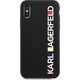 Karl Lagerfeld Etui Karl Lagerfeld KLHCPXBHWHBK Apple iPhone XS/X hardcase czarny/black Glossy Bauhaus