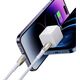 Kabel USB Baseus USB-C - Lightning 1 m Czarny (CADH000002)