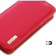 Dux Ducis Dux Ducis Hivo etui Samsung Galaxy S23+ pokrowiec z klapką portfel podstawka blokada RFID czerwone