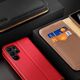 Dux Ducis Dux Ducis Hivo etui Samsung Galaxy S23+ pokrowiec z klapką portfel podstawka blokada RFID brązowe