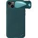 Nillkin Nillkin CamShield Leather S Case etui iPhone 14 pokrowiec z osłoną na aparat zielone