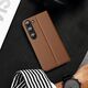 Dux Ducis Dux Ducis Skin X2 etui Samsung Galaxy S23+ pokrowiec z klapką portfel podstawka brązowe