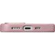 iCarer iCarer Litchi Premium Leather Case skórzane etui iPhone 14 Plus magnetyczne z MagSafe różowy (WMI14220711-PK)