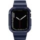Kingxbar Kingxbar CYF106 2w1 pancerne etui Apple Watch SE, 8, 7, 6, 5, 4, 3, 2, 1 (41, 40, 38 mm) z paskiem niebieskie