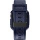 Kingxbar Kingxbar CYF106 2w1 pancerne etui Apple Watch SE, 8, 7, 6, 5, 4, 3, 2, 1 (41, 40, 38 mm) z paskiem niebieskie