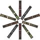 Dux Ducis Dux Ducis Strap (Outdoor  Version) pasek Apple Watch Ultra, SE, 8, 7, 6, 5, 4, 3, 2, 1 (49, 45, 44, 42  mm) nylonowa opaska bransoleta czarno-zielony