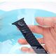 Dux Ducis Dux Ducis Strap (Armor Version) pasek Apple Watch SE, 8, 7, 6, 5, 4, 3, 2, 1 (41, 40, 38 mm) silikonowa magnetyczna opaska bransoleta niebieski