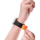 Dux Ducis Dux Ducis Strap (Armor Version) pasek Apple Watch SE, 8, 7, 6, 5, 4, 3, 2, 1 (41, 40, 38 mm) silikonowa magnetyczna opaska bransoleta czarno-pomarańczowy