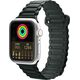 Dux Ducis Dux Ducis Strap (Armor Version) pasek Apple Watch Ultra, SE, 8, 7, 6, 5, 4, 3, 2, 1 (49, 45, 44, 42  mm) silikonowa magnetyczna opaska bransoleta zielony