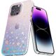 Kingxbar Kingxbar Heart Star Series etui iPhone 14 Plus etui w gwiazdki zodiac