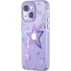 Kingxbar Kingxbar Heart Star Series etui iPhone 14 Plus etui w gwiazdki purple star