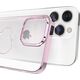 Kingxbar Kingxbar Wish Series etui iPhone 14 Pro ozdobione kryształami różowe