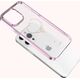 Kingxbar Kingxbar Wish Series etui iPhone 14 Pro Max ozdobione kryształami różowe