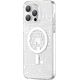 Kingxbar Kingxbar PQY Geek Series magnetyczne etui iPhone 14 Pro MagSafe srebrne