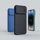 Nillkin Nillkin CamShield S Case etui iPhone 14 Pro Max pancerny pokrowiec osłona na aparat niebieskie