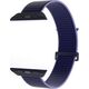Puro Pasek PURO Nylon Sport Apple Watch 4/5/6/7/SE/8/Ultra 44/45/49mm (Granatowy)
