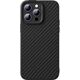Baseus Magnetyczne etui Baseus Synthetic Fiber Series do iPhone 14 Pro (czarne) +szkło hartowane +zestaw czyszczący