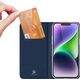 Dux Ducis Etui do iPhone 15 Plus pokrowiec z klapką i portfelem Dux Ducis Skin Pro - niebieskie