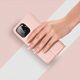 Dux Ducis Etui do iPhone 15 Pro Max pokrowiec z klapką i portfelem Dux Ducis Skin Pro - różowe