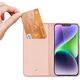 Dux Ducis Etui do iPhone 15 Plus pokrowiec z klapką i portfelem Dux Ducis Skin Pro - różowe