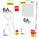 Kabel USB Dudao USB-A - USB-C + microUSB + Lightning 1.2 m Biały (DDA270)