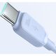 Kabel USB Joyroom USB-C - USB-C 1.2 m Niebieski (JYR758)