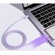 Kabel USB Joyroom USB-A - USB-C 1.2 m Fioletowy (JYR761)