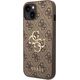 Guess Guess GUHCP15S4GMGBR iPhone 15 6.1" brązowy/brown hardcase 4G Big Metal Logo