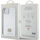 Guess Guess GUHCP15MPS4DGPS iPhone 15 Plus 6.7" srebrny/silver hardcase Strass Metal Logo