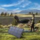 Choetech Choetech ładowarka solarna 200W przenośny panel słoneczny czarny (SC011)